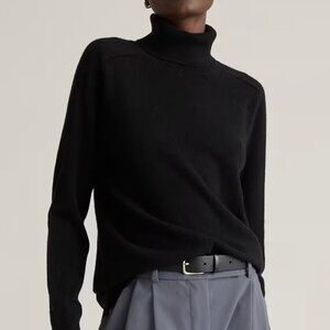 Quince Mongolian Cashmere Turtleneck Sweater